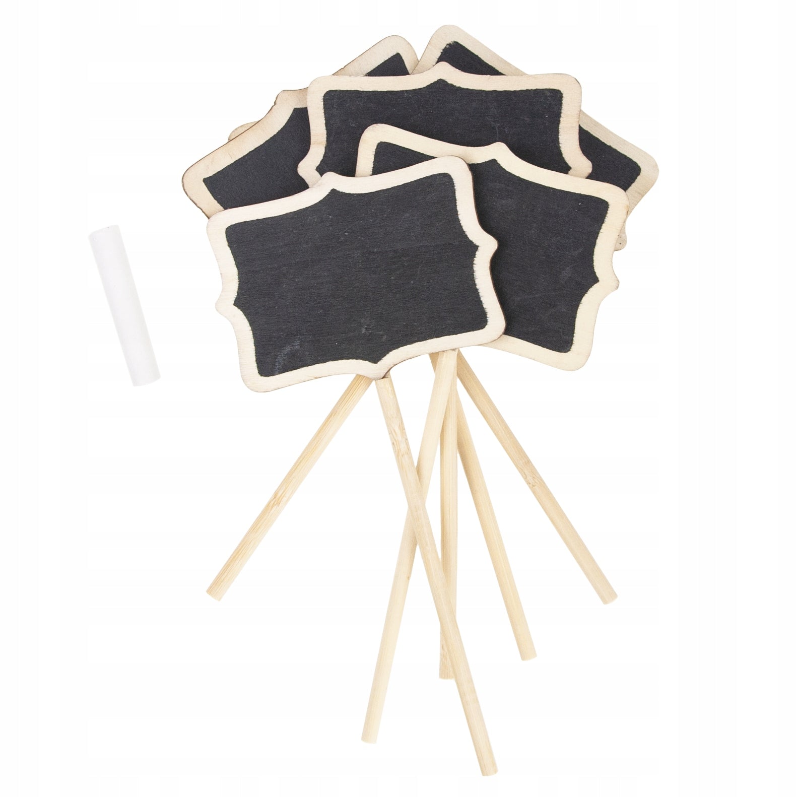 Garden labels garden signs wooden marking seedlings 6pcs. Packaging status original