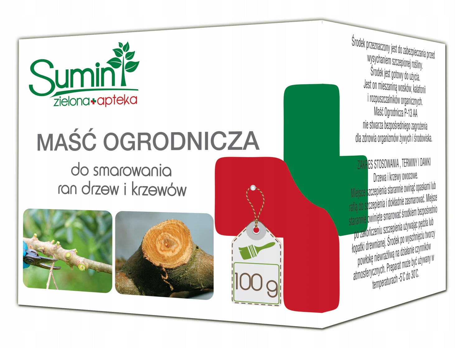 Garden ointment P-13 AA cut and wound 100 g - Sumin
