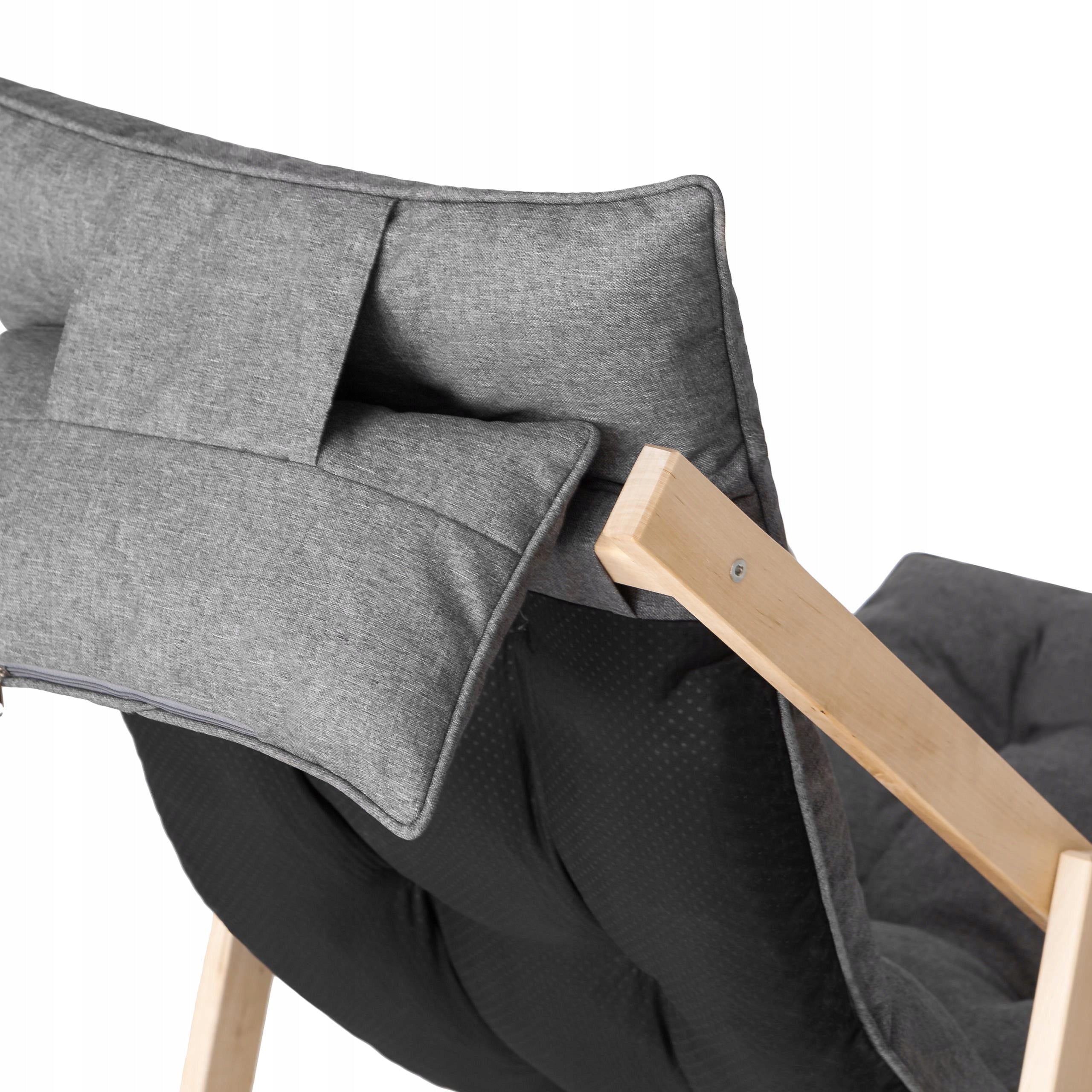 Garden or beach deck chair - wooden, foldable Manufacturer code LMAGRA1