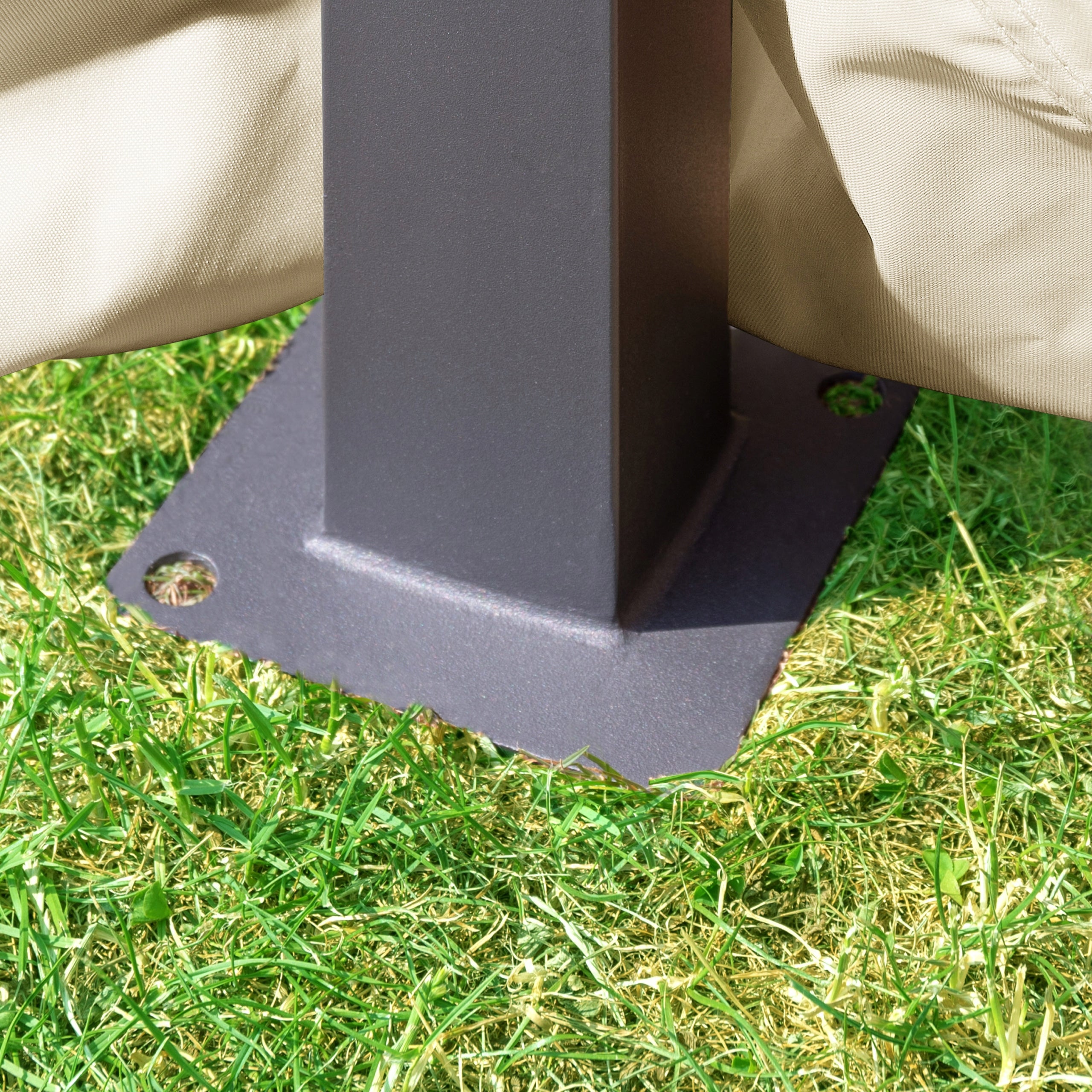 Garden pavilion 3x3 m Sunset Classic champagne Manufacturer code 300180