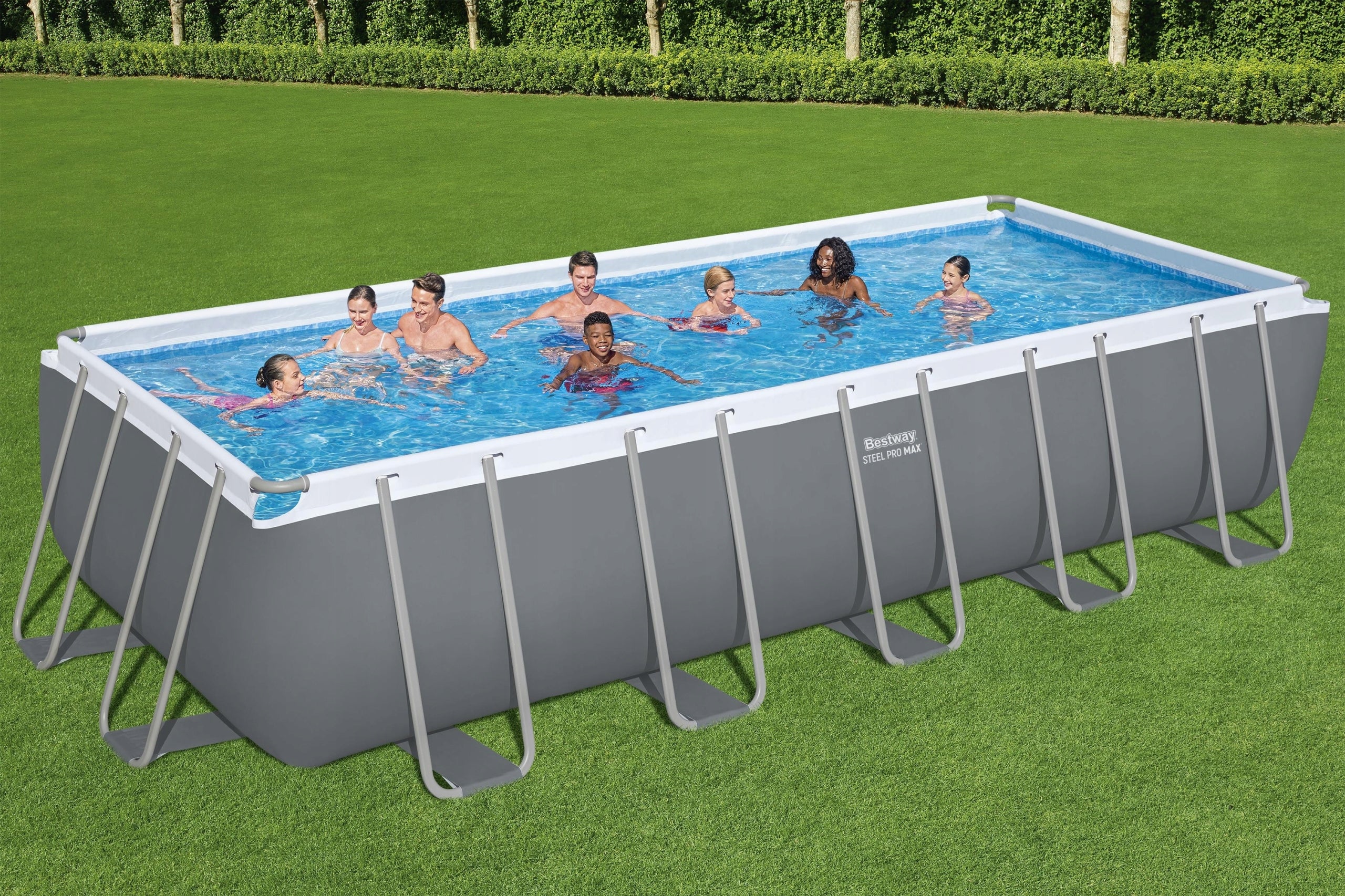 Garden pool Bestway 5612B 640x274x132cm Sand pump 6056l/h Series Steel Pro Max