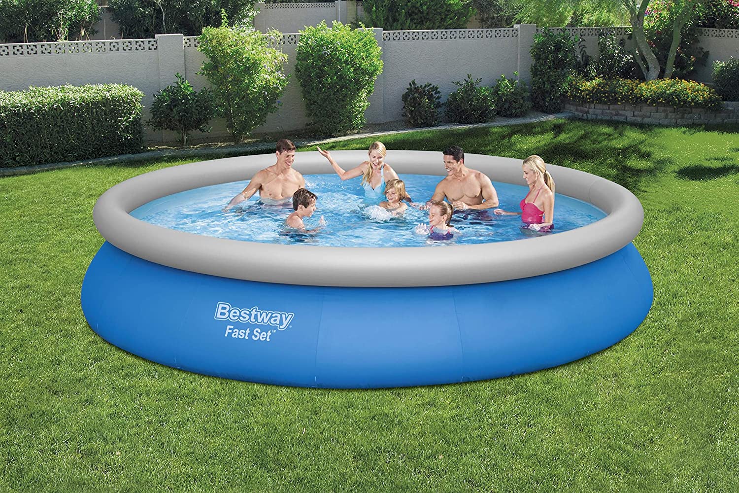 Garden pool Bestway 57313 FastSet 457x84 cm 9677L expansion Brand Bestway