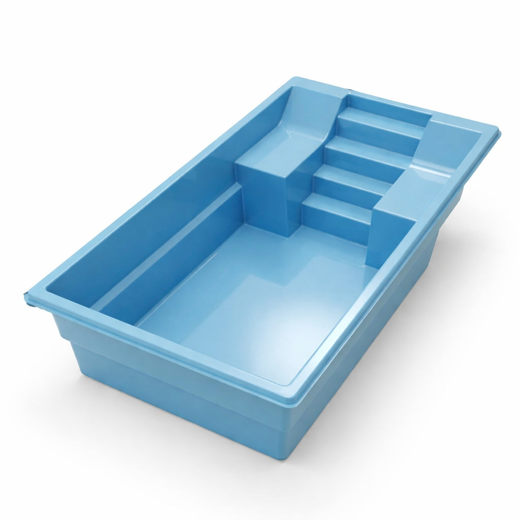 Garden pool LAGUNA 6 x 3 x 1,5 with couches EXCEPTIONAL PRICE Length 600 cm