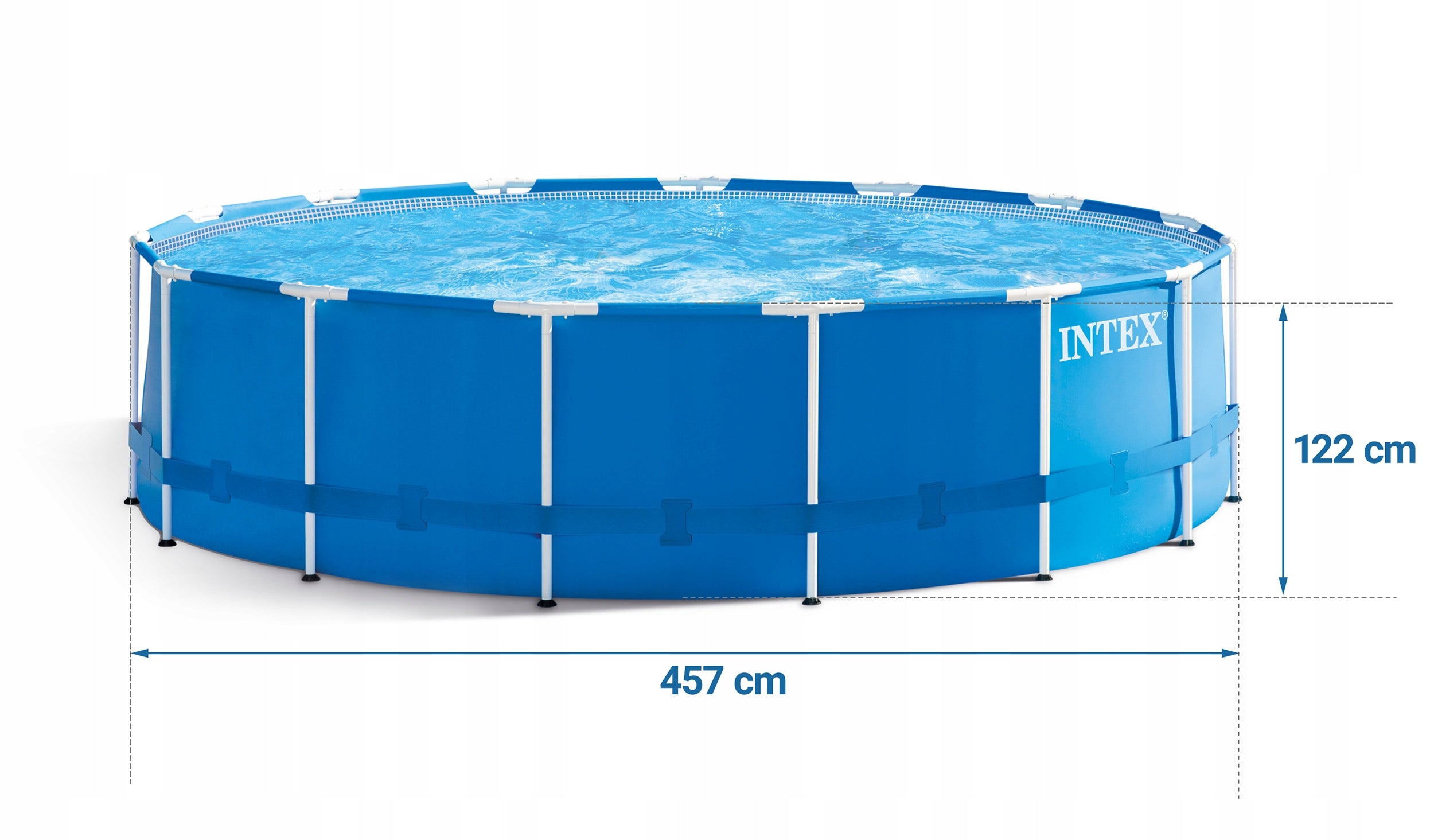 Garden pool rack SET 12in1 457x122 INTEX Length 457 cm