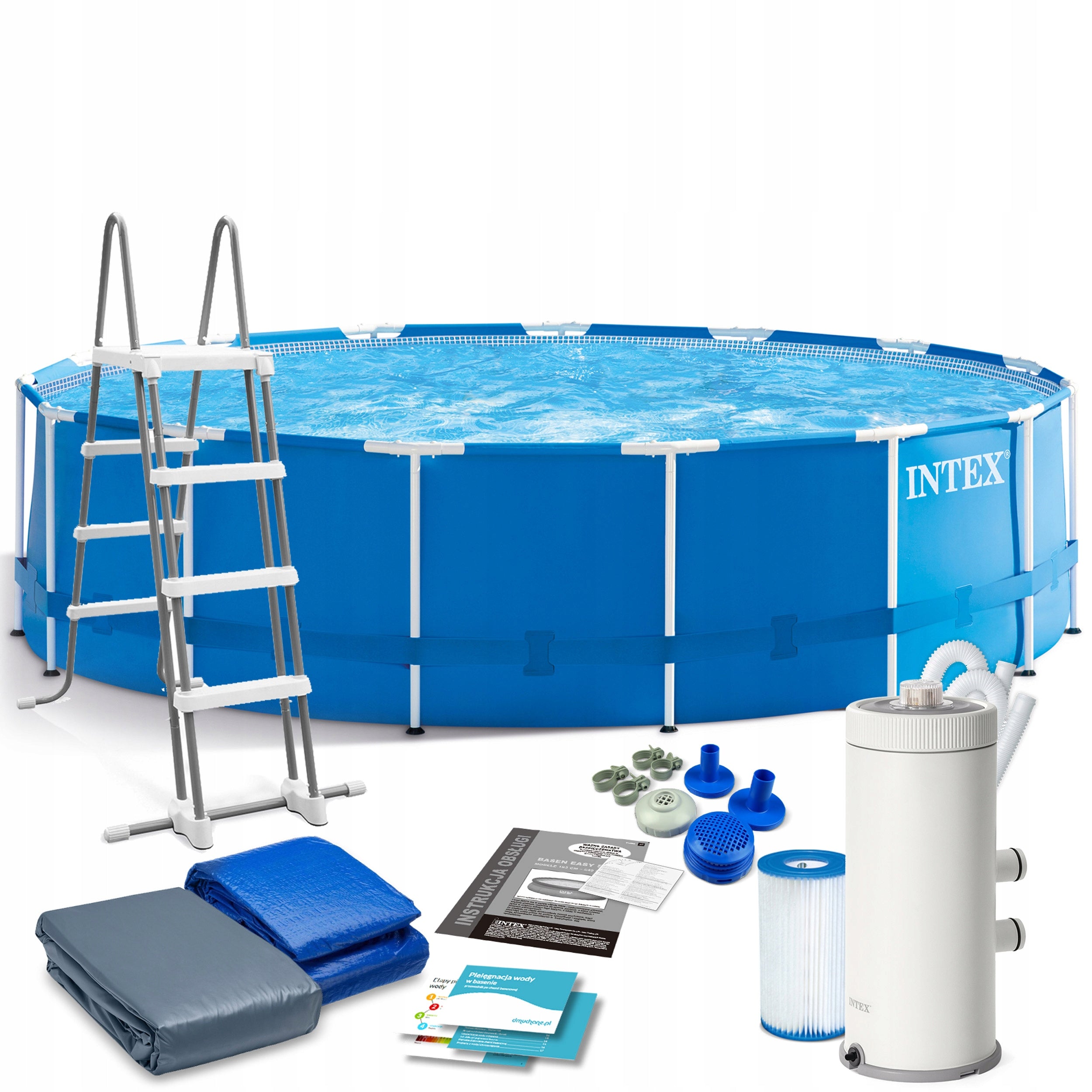 Garden pool rack SET 12in1 457x122 INTEX