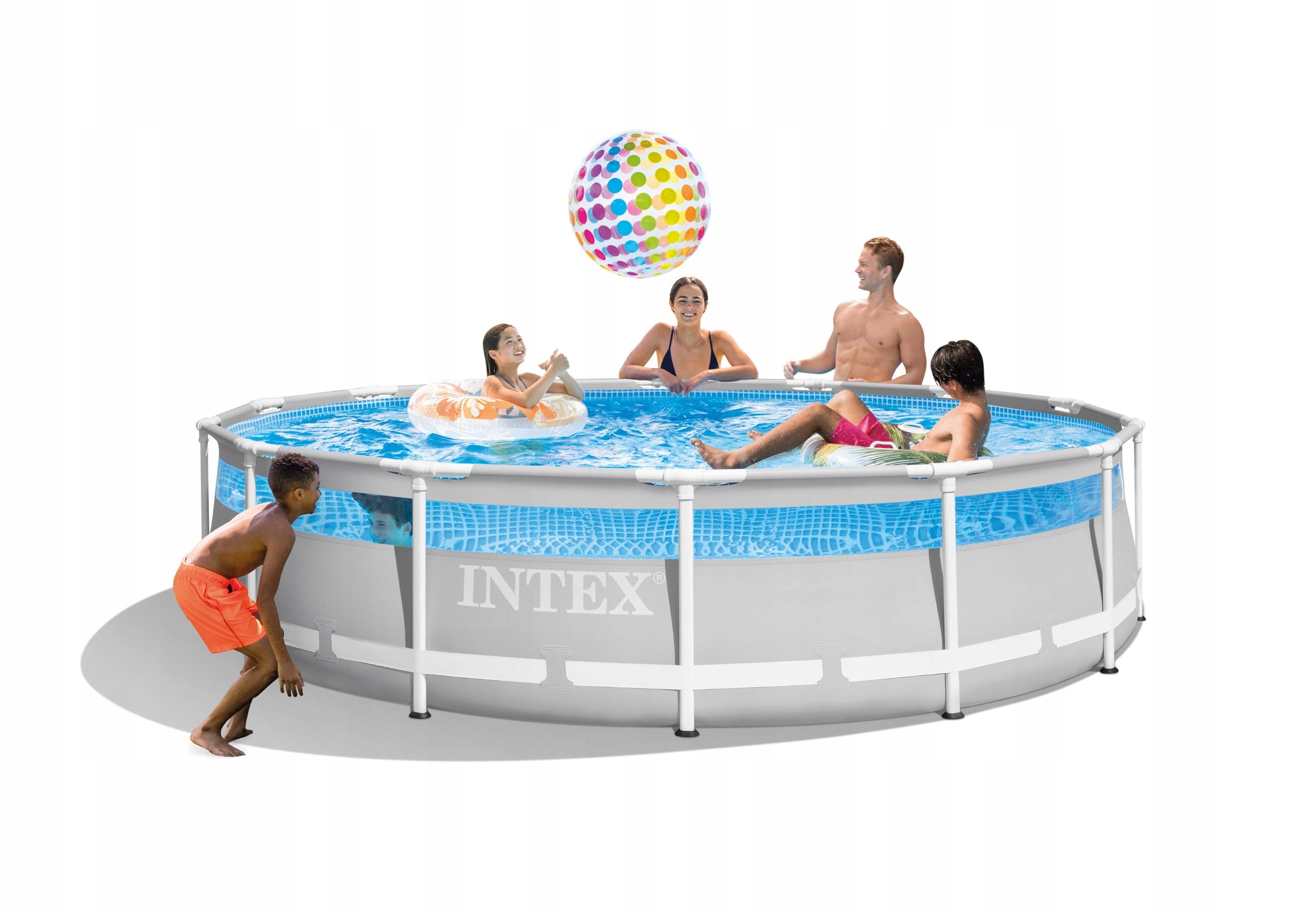 Garden pool rack + pump INTEX 26722 427x107 12in1 NEW MODEL 2026 Brand Intex