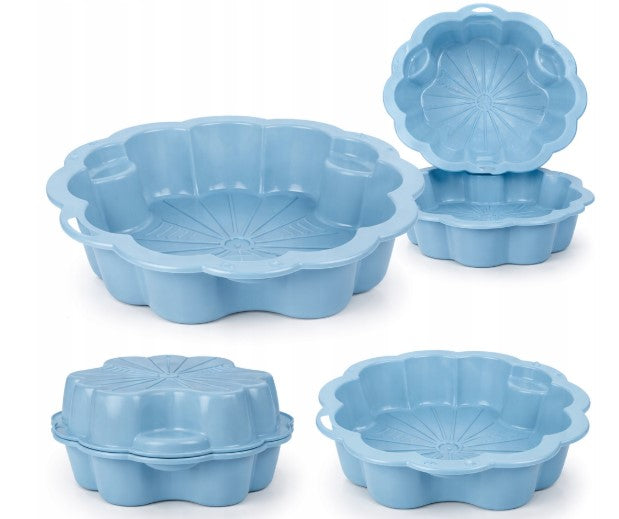 Garden sandbox STOKROTKA 2in1 children's pool two-piece CLOSED