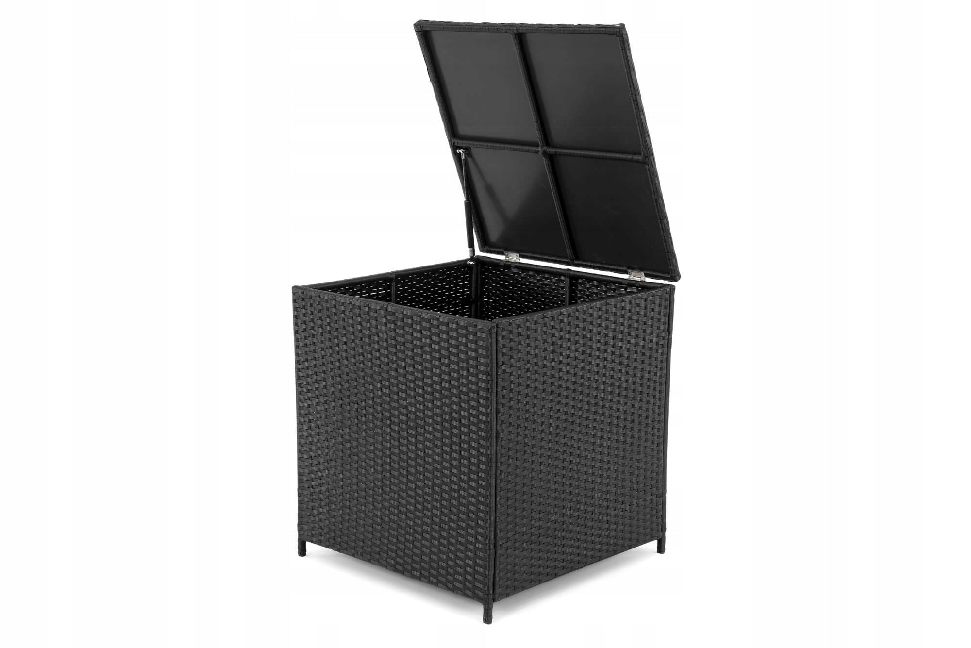 Garden set for garden MARSEILLE 8 rattan black cushions grey EAN (GTIN) 5906379266168