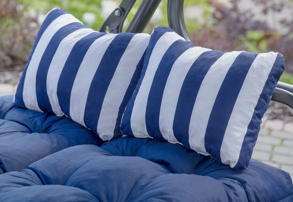 Garden standing swing PATIO Parma D001-41PB 4-seater Color blue