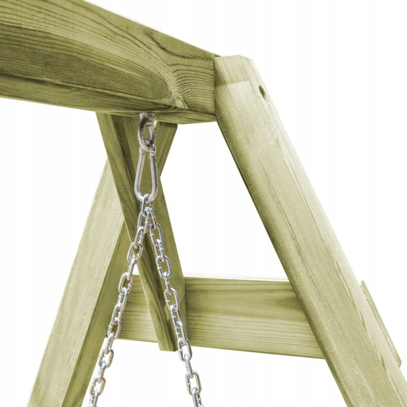 Garden swing, FSC impregnated wood, 215x171x180 cm Manufacturer code 45305