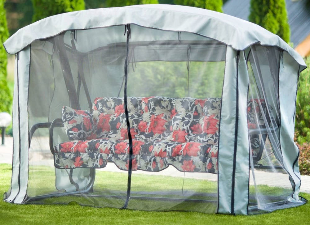 Garden swing PATIO Ravenna Lux A090-03LB Material of manufacture metal synthetic material fabric