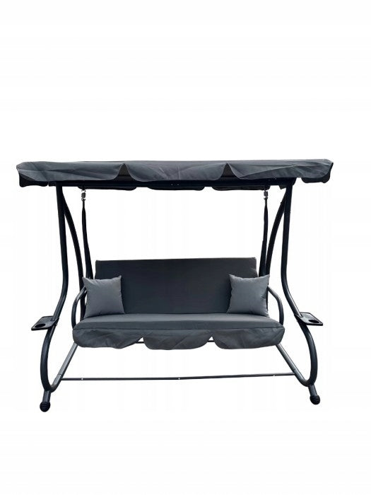 Garden swing Pegi up to 280 kg grey