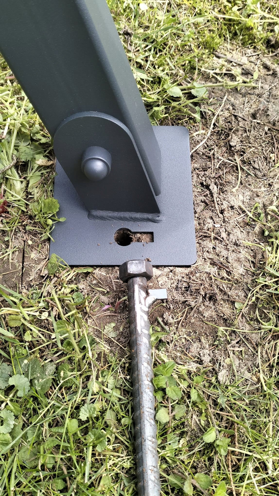 Garden swing double metal frame WITHOUT CONNECTIONS playground Seat width 175 cm