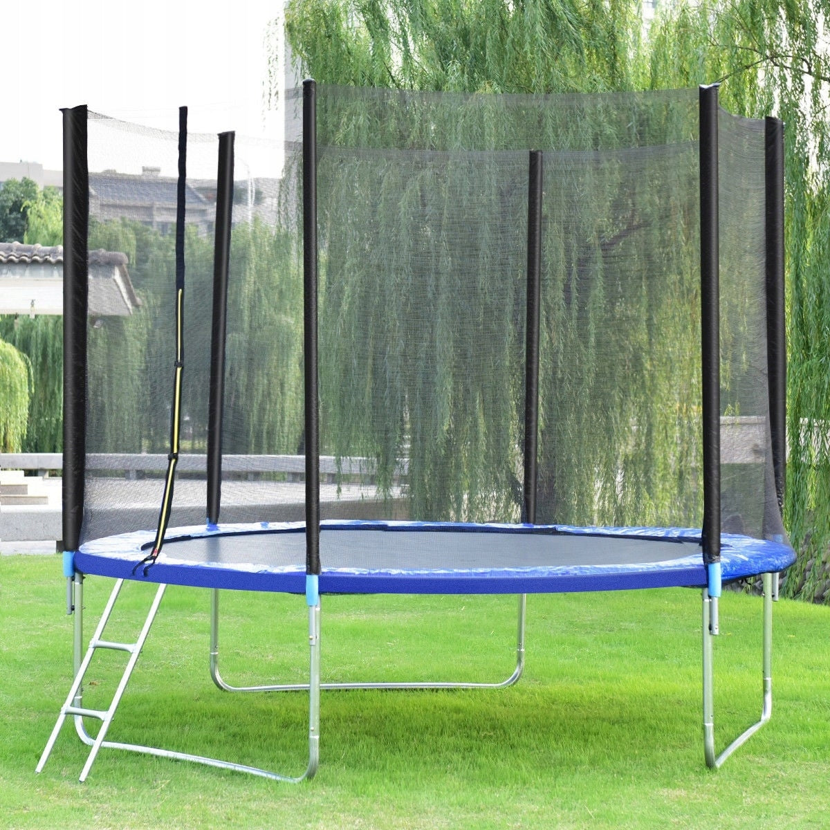 Garden trampoline 252 cm 8FT Fitness-Star 150 kg net ladder Kid's age 3+ years