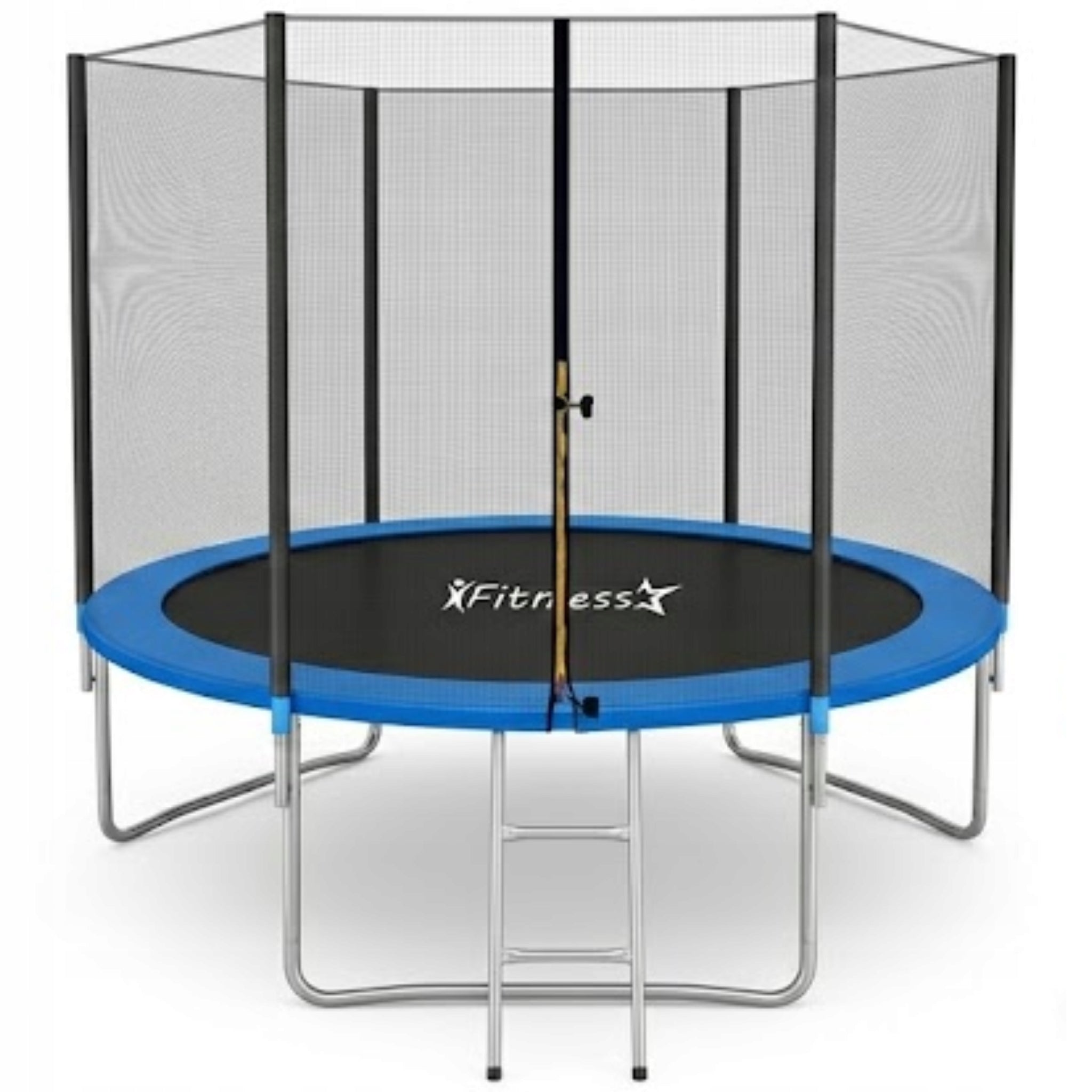 Garden trampoline 252 cm 8FT Fitness-Star 150 kg net ladder Manufacturer code TR-FIT-8-ZE-BLUE