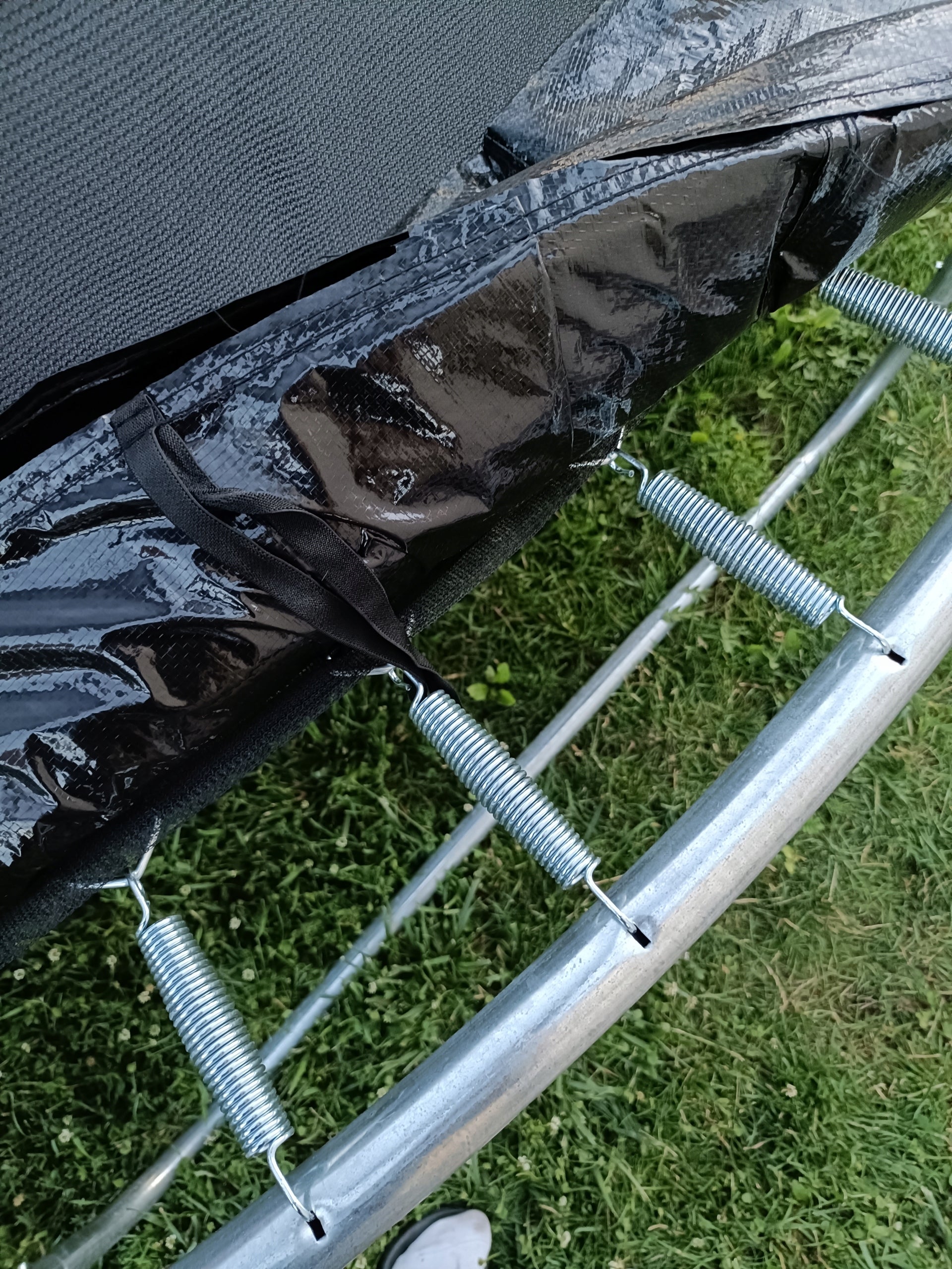 Garden trampoline 366 cm Premium 150kg Ladder Total height 2.62 cm