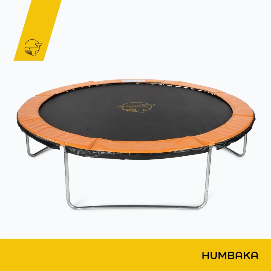 Garden trampoline HUMBAKA Super 312 cm net ladder orange 10 Ft Brand Humbaka