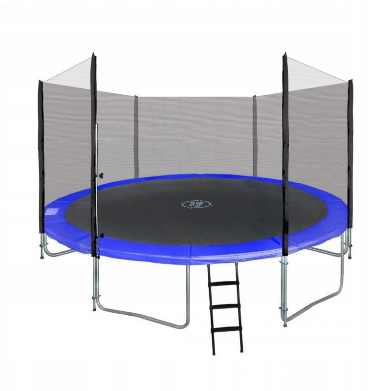 Garden trampoline SkyRamiz 366cm 12FT for children Blue + Accessories Brand Skyramiz