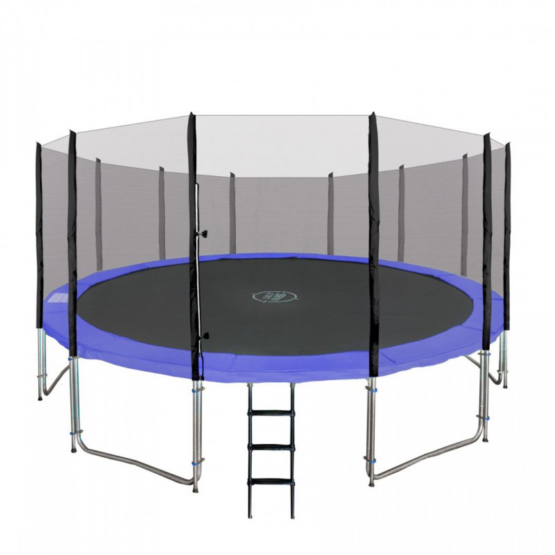 Garden trampoline SkyRamiz 487cm 16FT for children Blue + Accessories
