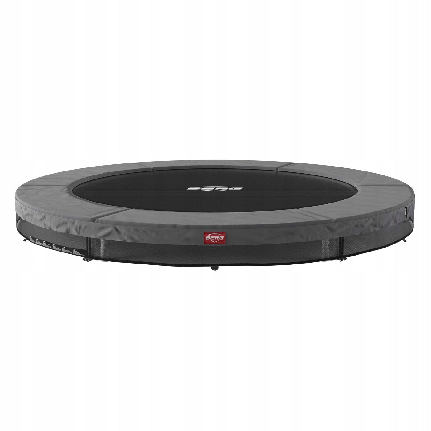 Garden trampoline for digging BERG Favorit InGround 200 200 cm grey