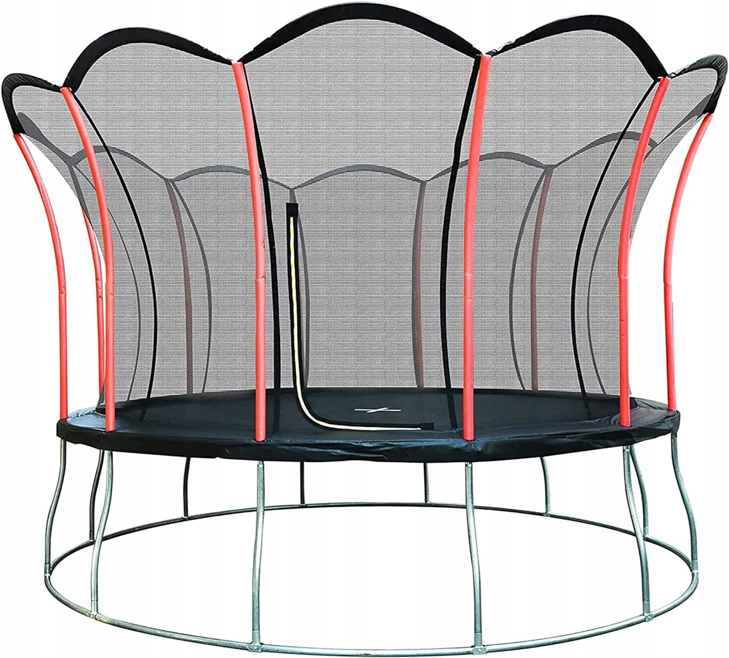 Garden trampoline with net Ultrasport Lotus 366cm IN THE SHAPE OF A FLOWER