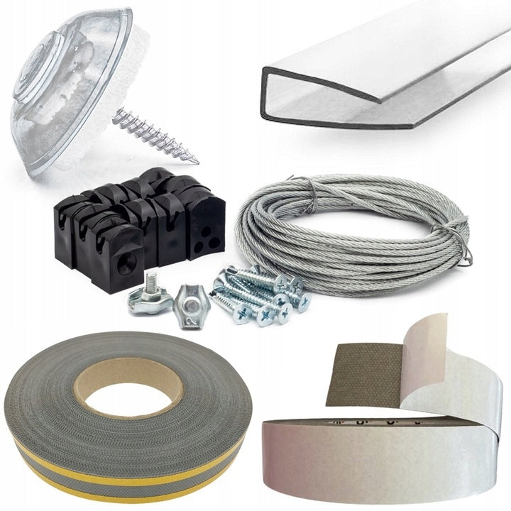 Garden tunnel greenhouse polycarbonate 4mm 3.5x8m p. 20x40mm 2025! Thickness 4 mm