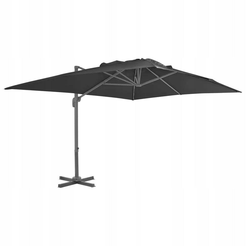 Garden umbrella aluminium 4x3x2,68m anthracite Packaging status original