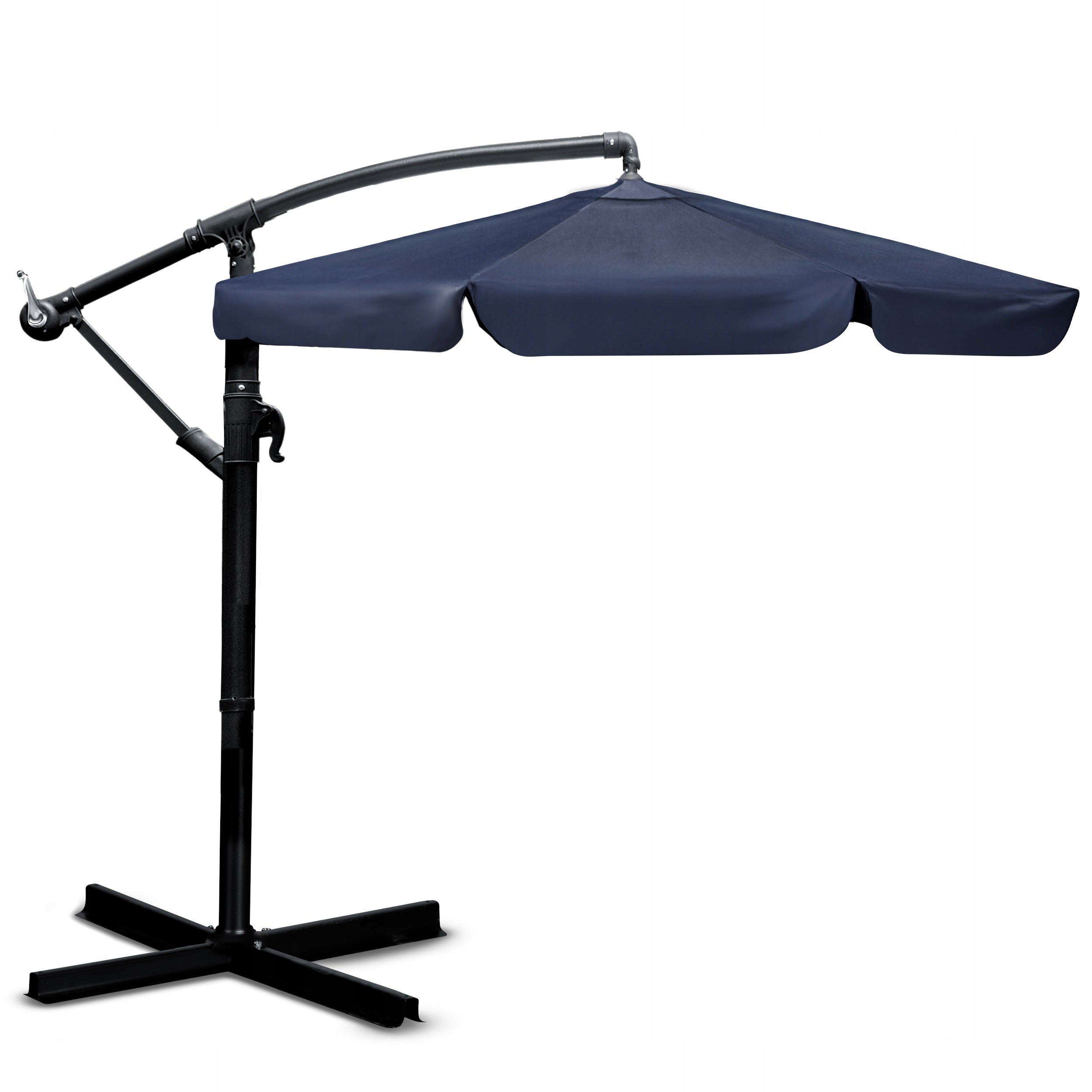 Garden umbrella large folding with boom cover 8 segments Ø 350cm Packaging status original