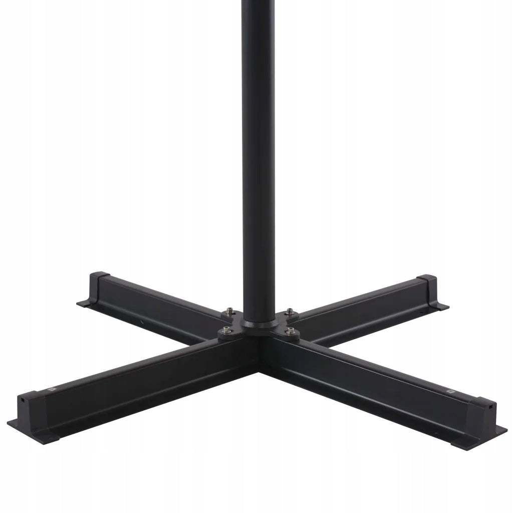 Garden umbrella on aluminium post, 500 cm, a Product height 385 cm