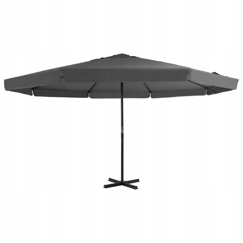Garden umbrella on aluminium post, 500 cm, a