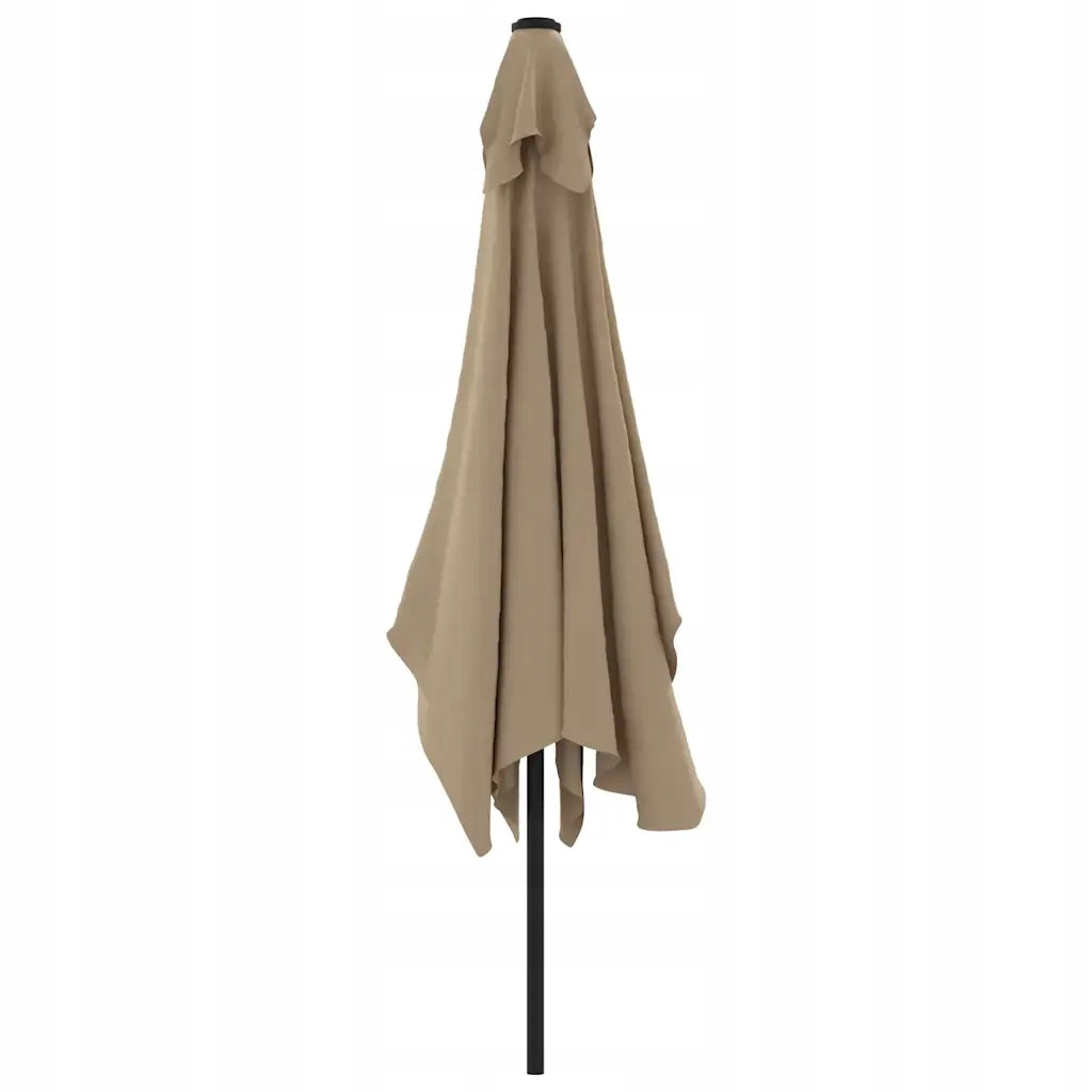 Garden umbrella on metal post, 300 x 200 c Diameter/width 300 cm