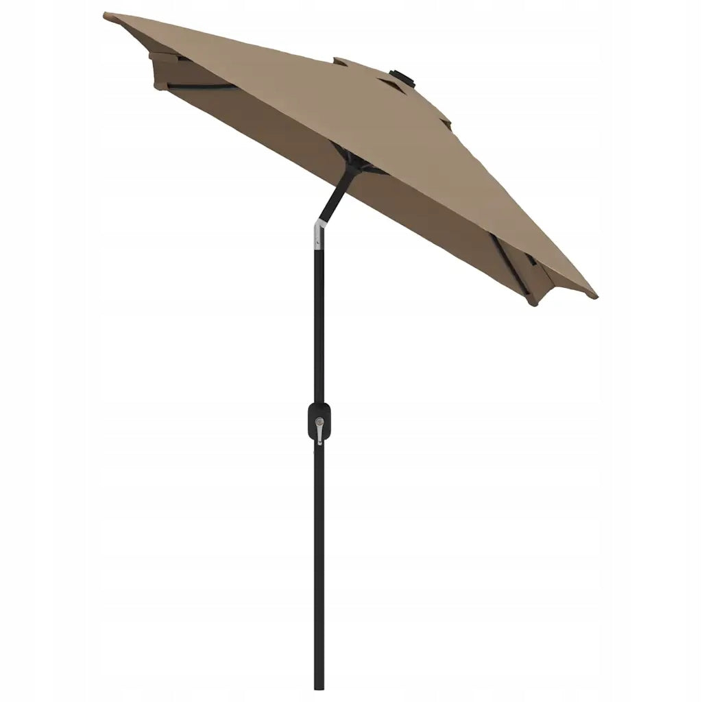 Garden umbrella on metal post, 300 x 200 c Manufacturer VidaXL