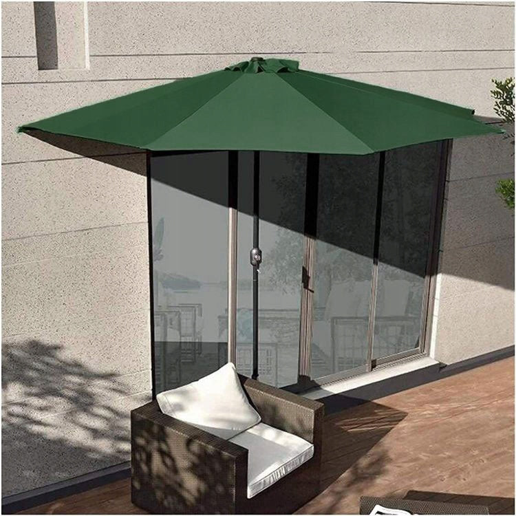 Garden umbrella semi-umbrella wall for terrace 2,7 m green MultiGarden Manufacturer Modern Home
