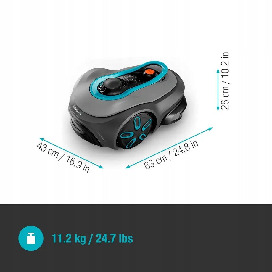 Gardena 19923-32 Robotická sekačka Smart SILENO Free 1200 m2 Mowing width 22 cm