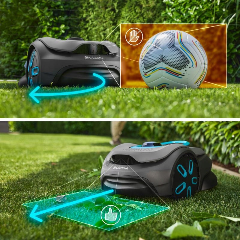 Gardena smart robotic mower SILENO sense 600 19942 Mowing width 16 cm