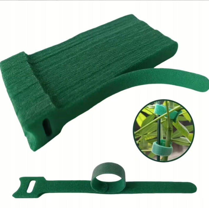 Gardening Headbands Supporting Plants 100pcs Green 15cm Stable Manufacturer code Opaski Ogrodnicze Podtrzymujące Rośliny 100sz
