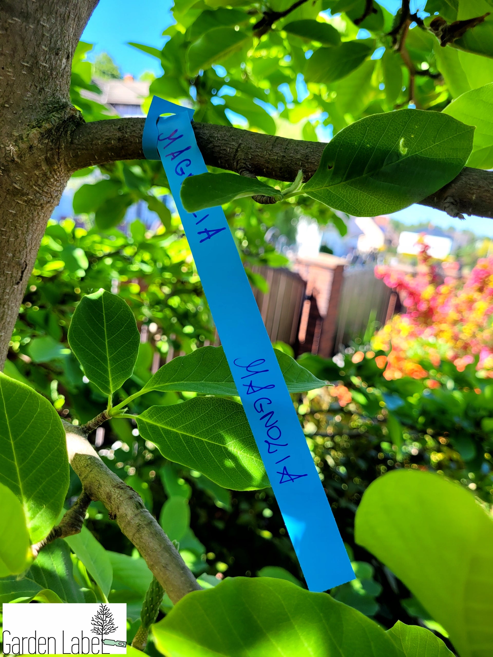 Gardening Loop Labels for Writing BLUE 200mm x 17mm (17x200) 100 Number of pieces 100 pcs