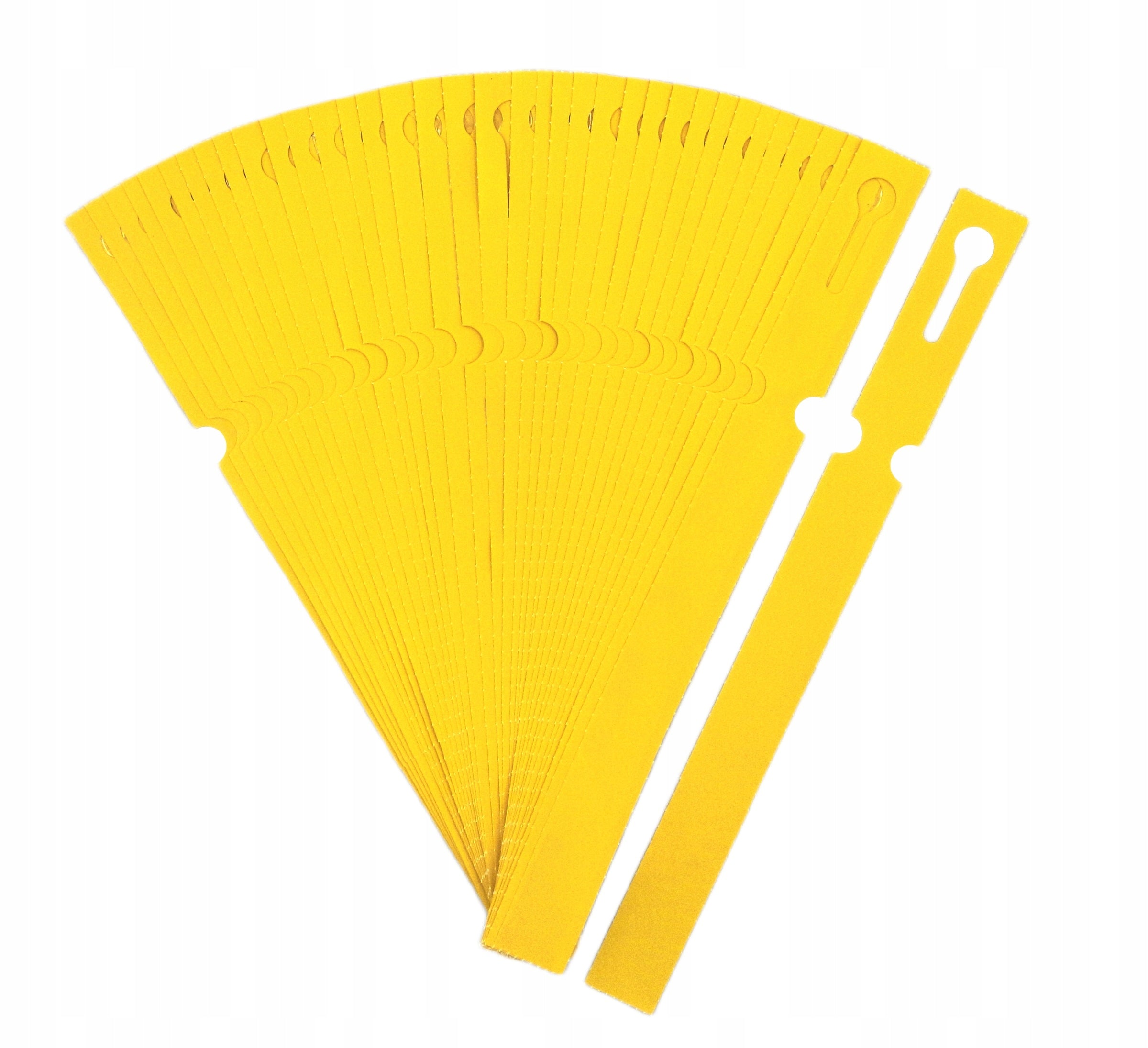 Gardening/orchard loop labels YELLOW 200x17mm(17x200) 12pcs