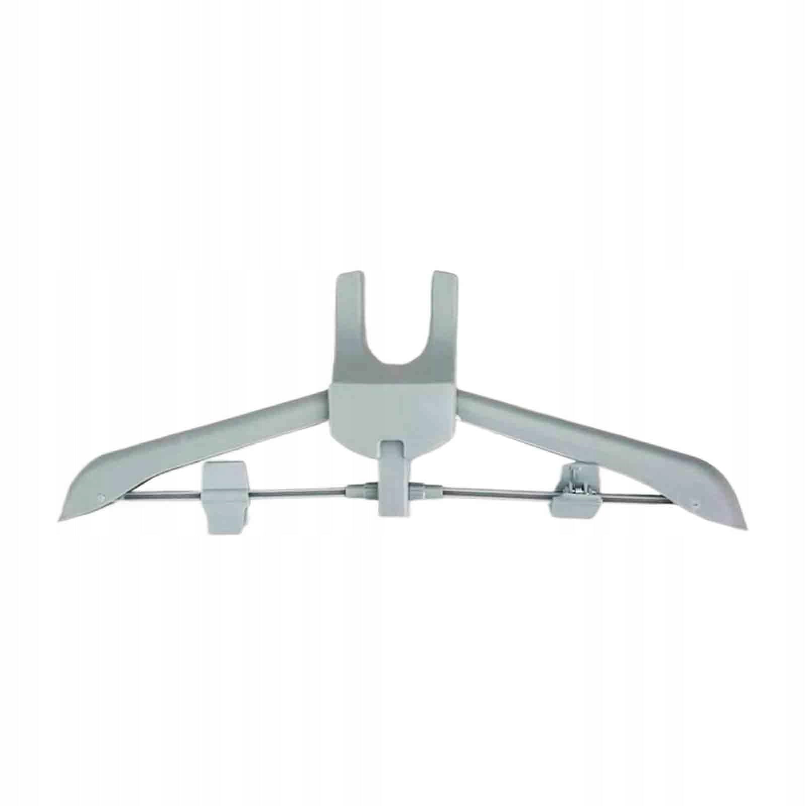 Garment Steamer Hanger Folding Reusable Vertical Easy to Install Gray