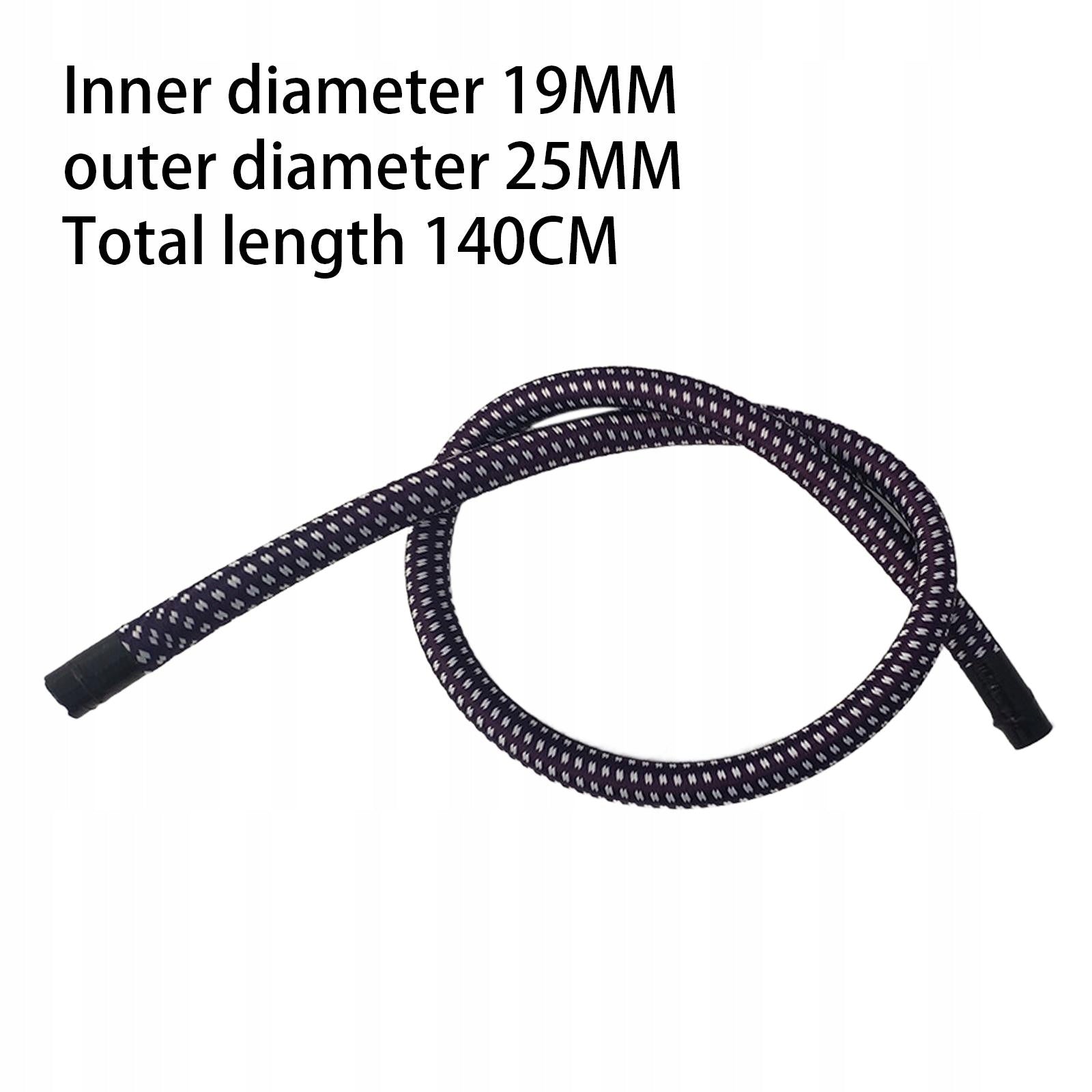 Garment Steamer Hose Steamer Pipe Durable Accessories violet white 1.4m Brand no brand
