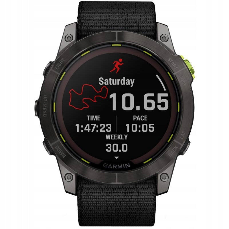 Garmin Enduro 2 Sapphire Solar - Carbon Gray Titanium/ Black Packaging status original