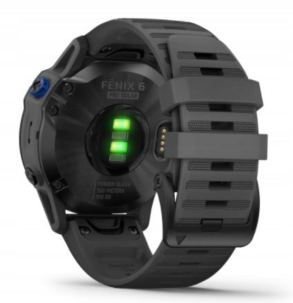 Garmin Fenix 6 Pro Solar Černá s šedým páskem Packaging status original