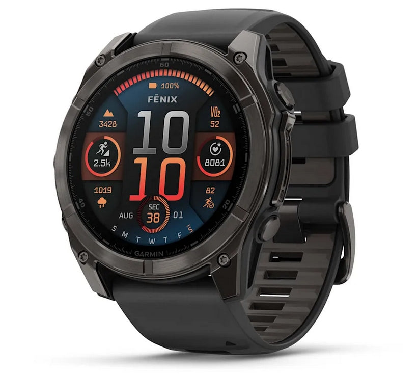 Garmin Fenix 8 51 mm AMOLED Sapphire Carbon Grey DLC with PL TOPO 2026.1