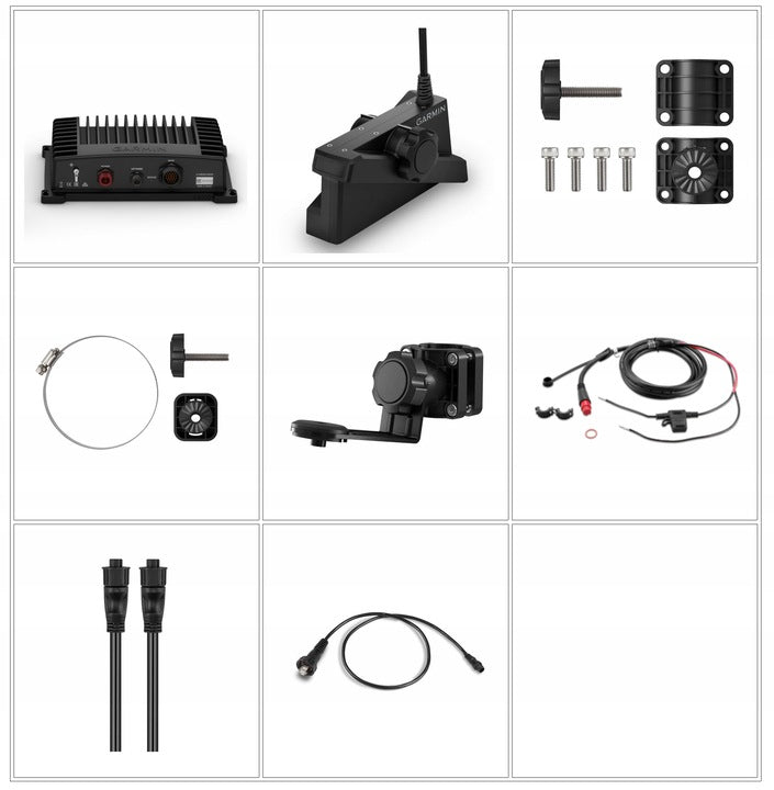 Garmin GPSMAP 923xsv with Panoptix Livescope LVS34 and GLS10 Model GPSMAP 923xsv + SideVü + ClearVü + CHIRP