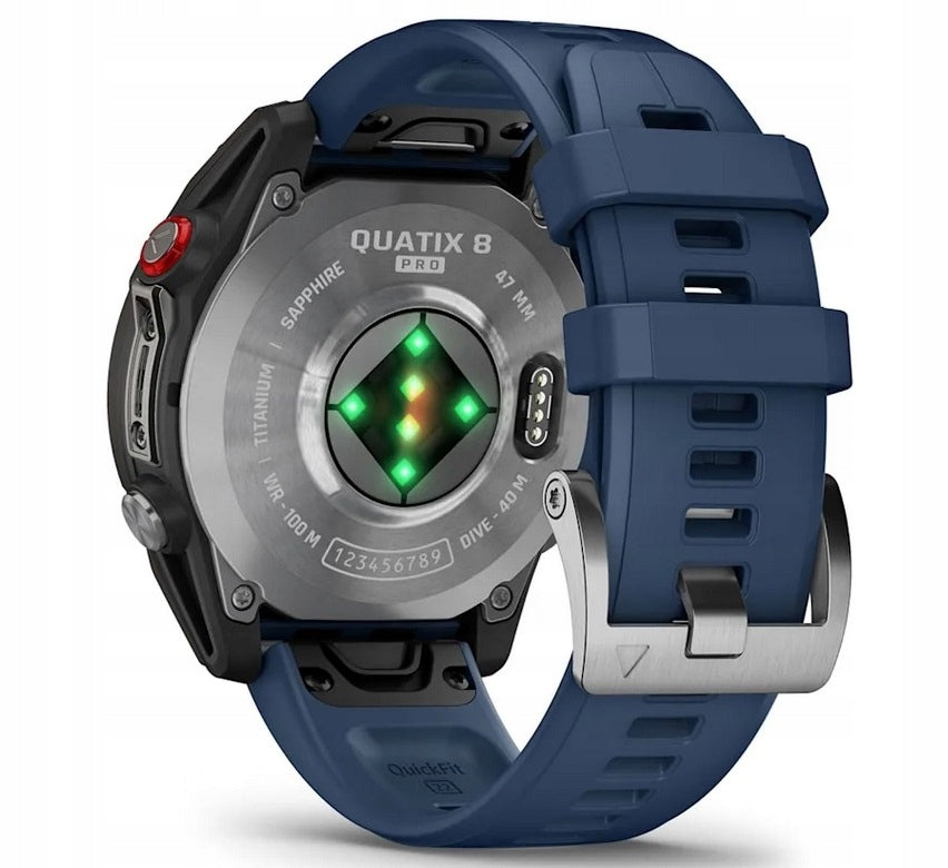 Garmin Quatix 8 Pro 47 mm AMOLED with PL TOPO 2025.4 Manufacturer code 010-03198-51