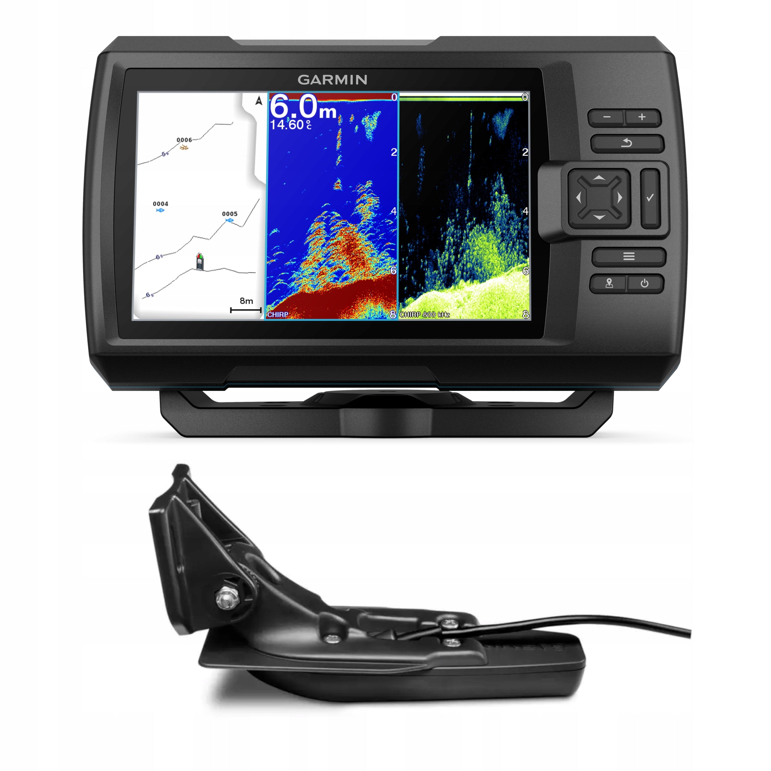 Garmin Striker Vivid 7cv with GT20-TM GPS Sounder