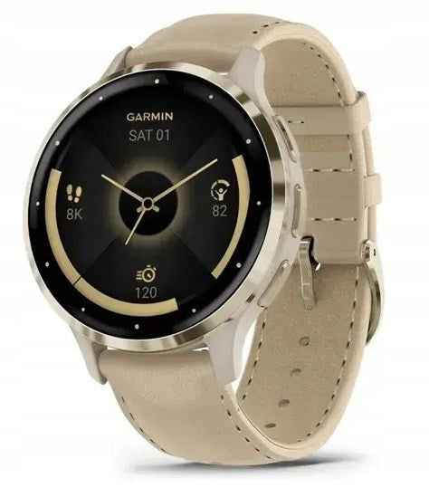 Garmin Venu 3S 41mm Soft Gold GPS sports watch 010-02785-55