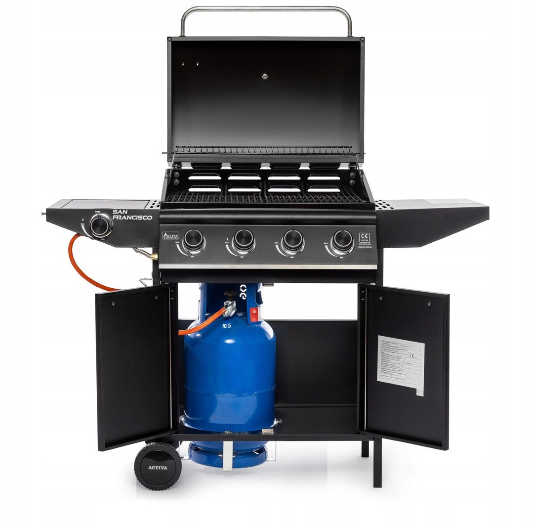 Gas Grill Activa Mastercook San Francisco 41 (12,8 3,2 kW) - 19684GD LE Grill width 136 cm