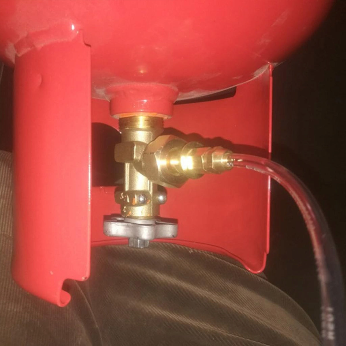 Gas SET Hose for FILLING TOURIST CYLINDER REDUCTION for pouring Packaging status original