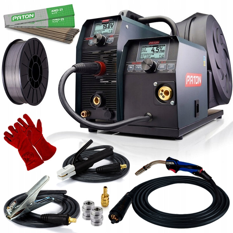 Gas-free Migomat PATON MultiPRO 270A MIG MAG MMA TIG HF
